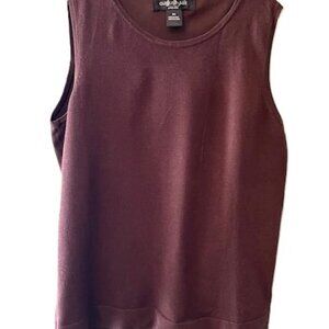 Brown Tank Top from August Silk